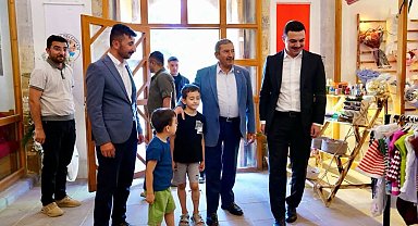Başkan Bozkurt, Tarihi Yusuf Paşa Bedesteni'nde incelemelerde bulundu