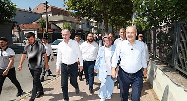 Başkan Büyükgöz Arapçeşme esnafıyla bir araya geldi