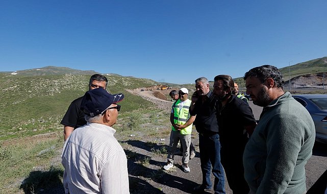 Başkan Büyükkılıç, Erciyes'e nefes olacak alternatif yol çalışmalarını inceledi