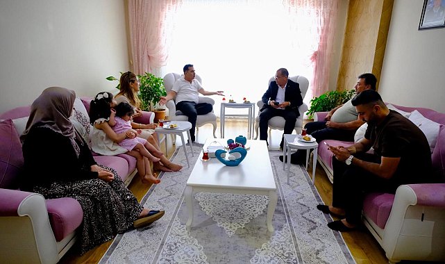 Başkan Dal'dan 15 Temmuz şehidinin ailesine ziyaret