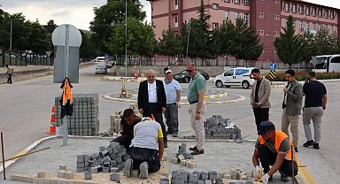 Başkan Esen'den sahaya yakın takip
