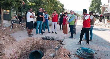 Başkan Köksal Aras mahallelerde yürütülen çalışmaları yerinde inceledi