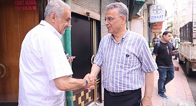 Başkan Kurnaz, esnafın taleplerini dinledi