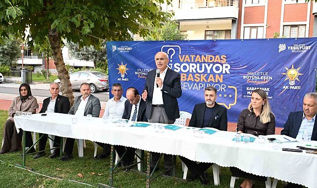 Başkan Sami Er: "Malatya'nın geleceğini güçlü altyapı ve kalıcı yatırımlarla inşa ediyoruz"