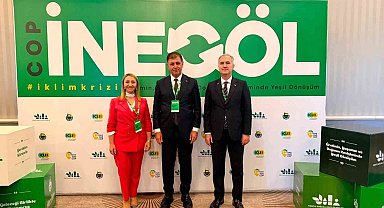 Başkan Tekin, İklim Zirvesi'nde Bilecik'i temsil etti