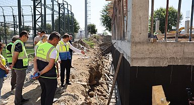 Başkan Vekili Biba, Şahin Başol'da çalışmaları inceledi