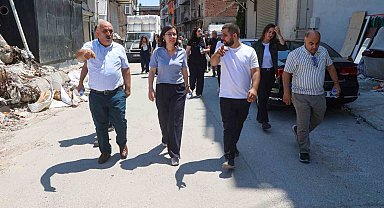 Başkan Vekili Özkan, sanayi sitesi esnafını ziyaret etti