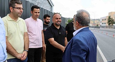 Başkan Yalçın'dan Kalpaklıoğlu ailesine teşekkür