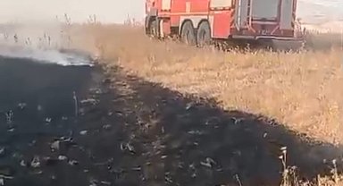 Batman'da 150 dönümde etkili olan anız yangını söndürüldü