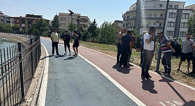 Batman'da selfie çekerken sulama kanalına düştü, vatandaşlar kurtardı