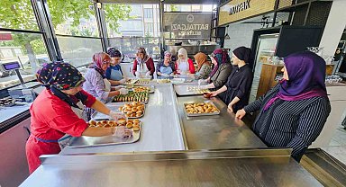 Battalgazi Belediyesi Kadın Kooperatifi, Trafik Park'ta hizmet vermeye başladı