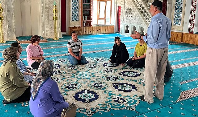 Bayburt'ta cami-engelli buluşması düzenlendi