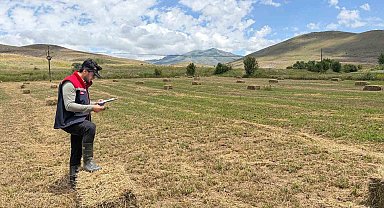 Bayburt'ta ürün tespit çalışmaları sürüyor
