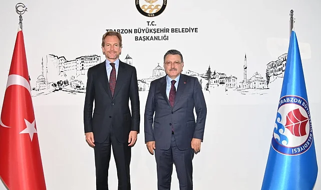 Belçika Büyükelçisi Van de Velde'den Başkan Genç'e ziyaret