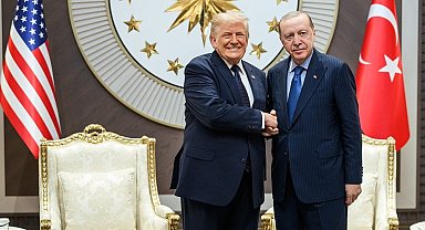 Beyaz Saray, Trump ile Cumhurbaşkanı Erdoğan'ın fotoğrafını paylaştı