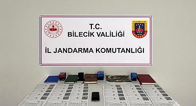 Bilecik'te 14,5 milyon liralık sahte fatura ele geçirildi, 2 kişi yakalandı