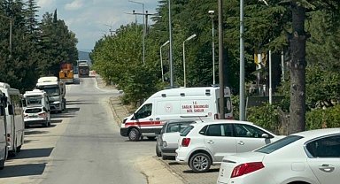 Bilecik'te granit fabrikasında patlama, 1 işçi yaralandı