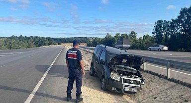 Bilecik'te meydana gelen trafik kazasında 3 kişi yaralandı