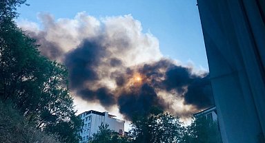 Bilecik'te ot yangını depoya sıçradı, faciadan dönüldü