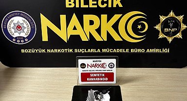 Bilecik'te uyuşturucu operasyonu: 1 gözaltı