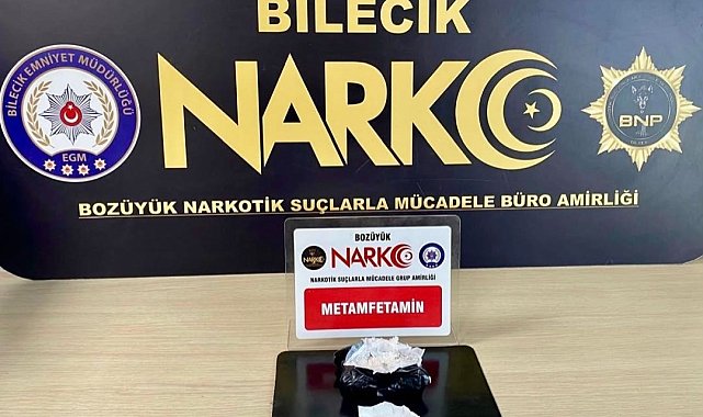 Bilecik'te uyuşturucu operasyonu: 1 gözaltı