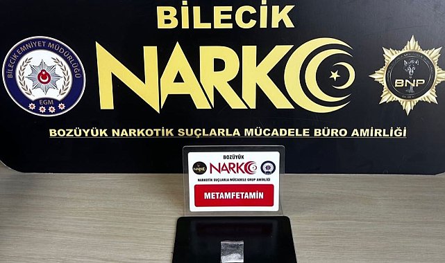Bilecik'te uyuşturucu operasyonu: 1 gözaltı