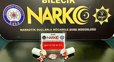 Bilecik'te uyuşturucu operasyonuna 2 gözaltı