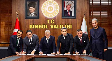 Bingöl'de 115 milyon liralık İŞGEM yatırımı için imzalar atıldı