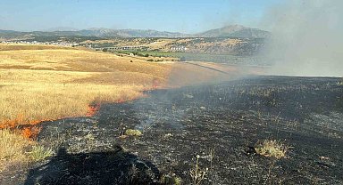 Bingöl'de çıkan arazi yangını söndürüldü
