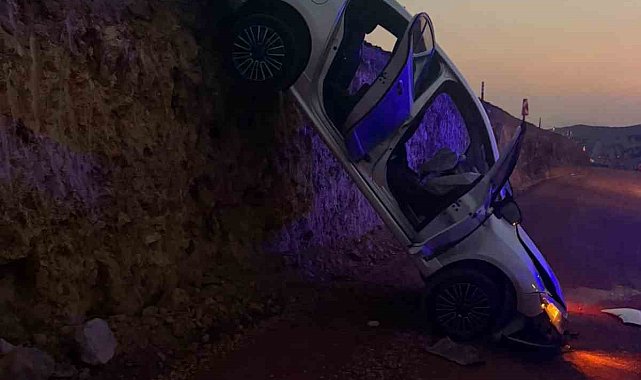Bingölde trafik kazası: 2 yaralı