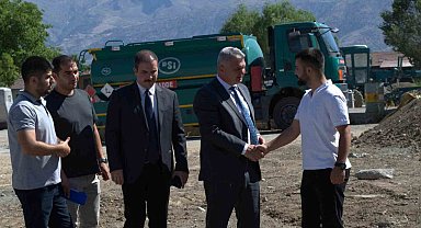Bölge Müdürü Yavuz, DSİ Erzincan Şubesinde incelemelerde bulundu