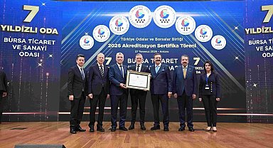 BTSO'nun hizmet kalitesine 7 yıldızlı tescil
