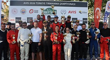 Bursa Gemlik'te tırmanma yarışı heyecanı