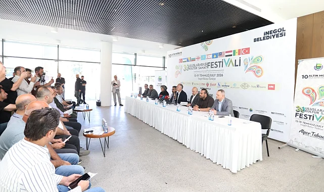 Bursa İnegöl'de 39. Uluslararası Kültür Sanat Festivali başlıyor