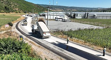 Bursa Karacabey ve Mustafakemalpaşa'da yollar yenileniyor