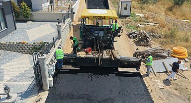 Bursa Nilüfer'de asfalt çalışmaları hız kazandı