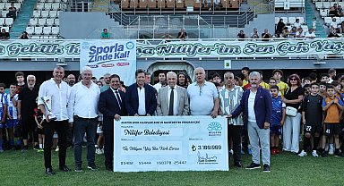 Bursa Nilüfer'den amatör spor kulüplerine 3 milyon liralık destek