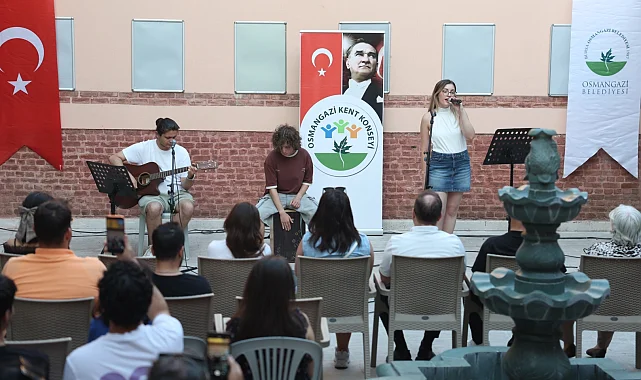 Bursa Osmangazi Gençlik Meclisi yeni döneme konserle başladı