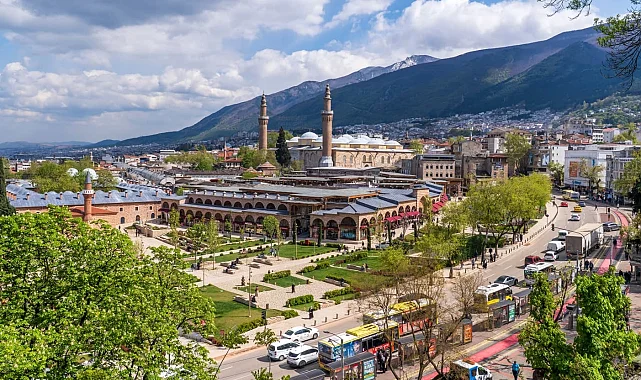 Bursa Osmangazi'nin tarihi merkezine Avrupa modeli