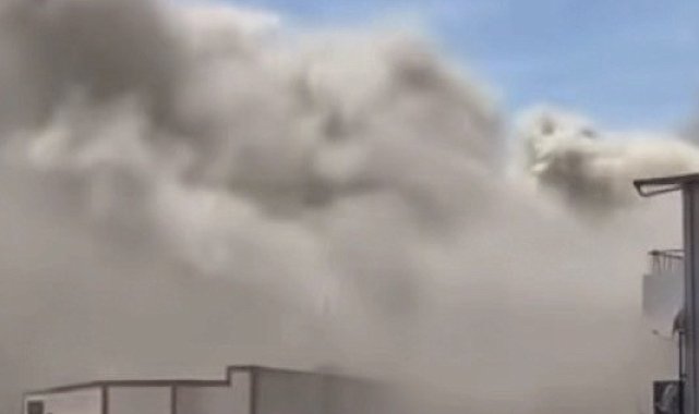 Bursa'da çatıda korkutan yangın