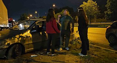 Bursa'da kaza sonrası suç düellosu: "Ben sürüyordum he? Vay be"