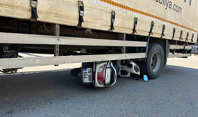 Bursa'da kazada yaralanan motosiklet sürücüsü verdiği yaşam savaşını kaybetti