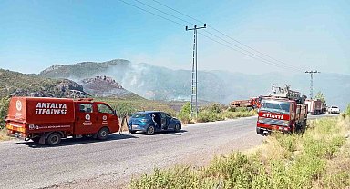 Büyükşehir itfaiyesi Antalya'nın dört bir yanında görev başında