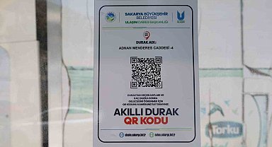 Büyükşehir QR Akıllı Durak Sistemini hayata geçiriyor
