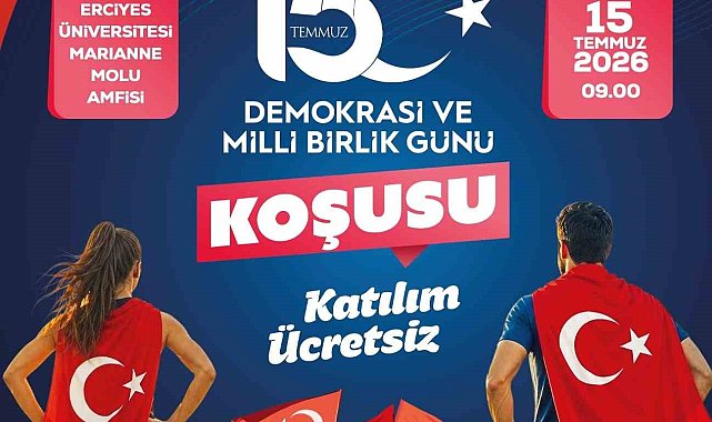 Büyükşehirden 15 Temmuz Demokrasi ve Milli Birlik Günü'ne anlamlı koşu