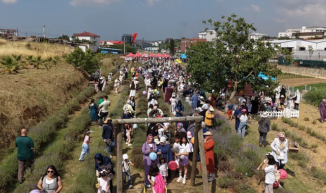 Çayırovalılar Lavanta Hasadı'nda buluştu