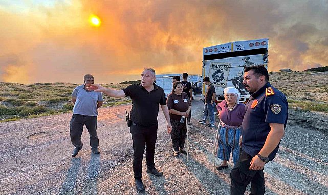 Çine'de Şennur teyzenin yardımına Aydın Büyükşehir yetişti