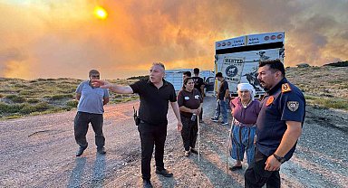 Çine'de Şennur teyzenin yardımına Aydın Büyükşehir yetişti