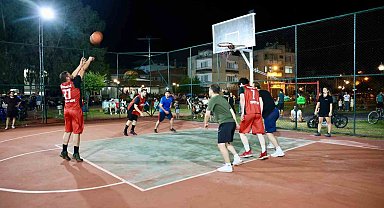 Çine'de Sokak Basketbol Turnuvası başladı