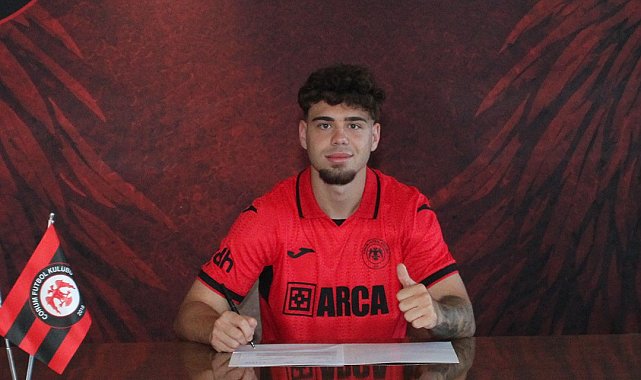 Çorum FK, Andrei Borza ile 4+1 yıllık sözleşme imzaladı